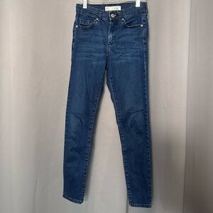 Top Shop Petite Moto Leigh Skinny Jeans Size 24